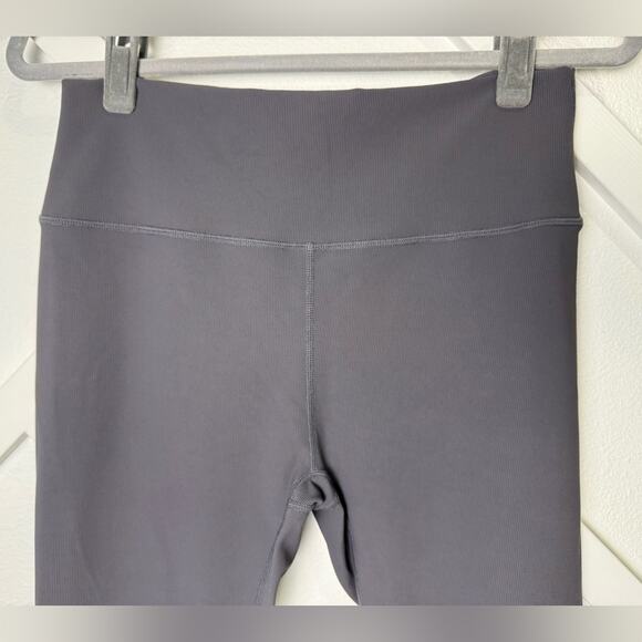 Little Bipsy Athletic Ribbed Leggings Grey Size XXL - Picture 3 of 9